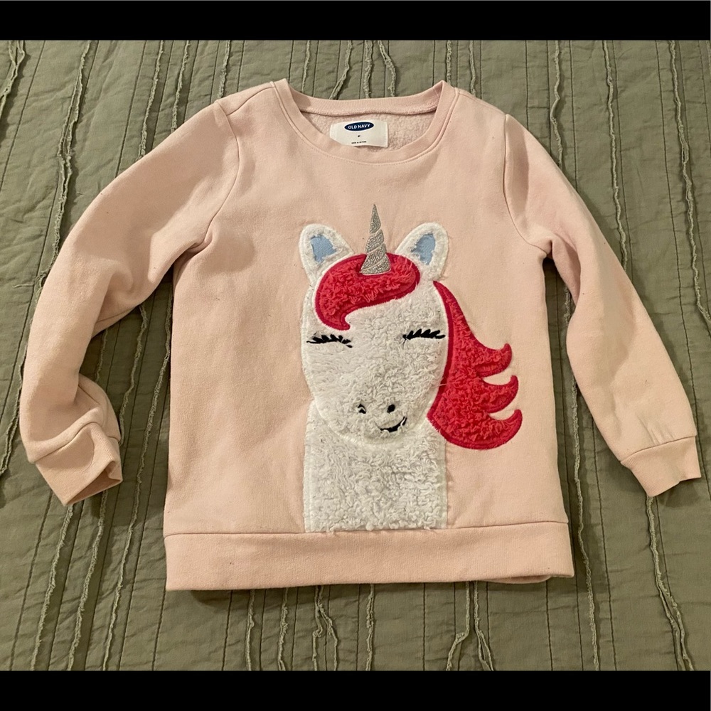 Old Navy unicorn sweatshirt 5T